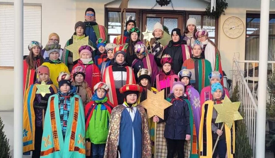 Sternsinger-Gruppe aus Horitschon